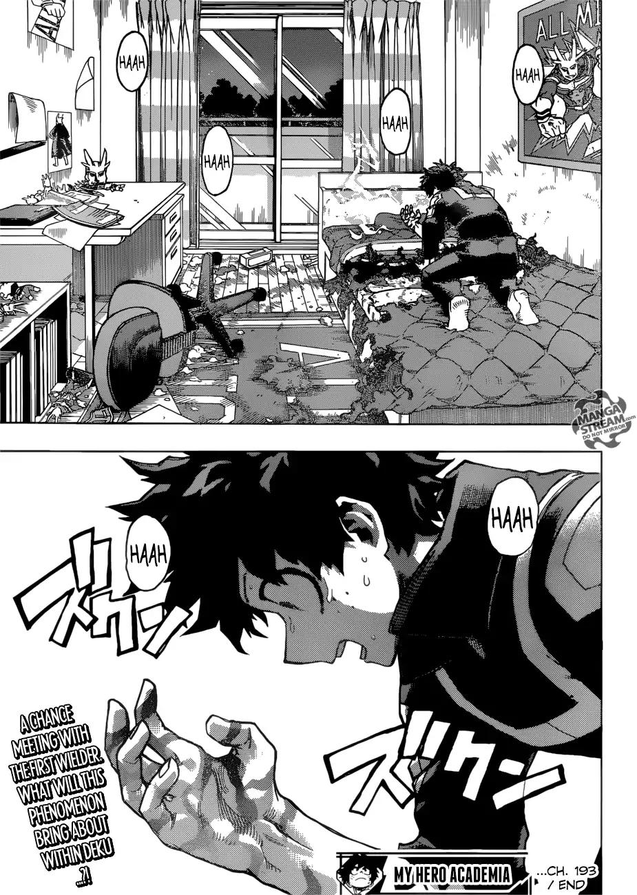 Boku no Hero Academia Chapter 193 16